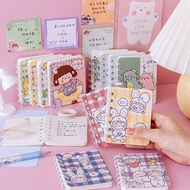 (Motif Random) Notebook Mini A7 Aesthetic / Buku Catatan Mini Lucu Korea