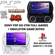 [BARU] SONY PSP GO CFW MEMORY 16GB FULL GAMES + EMULATOR GAME RETRO PS1 NINTENDO GAMEBOY GBA NES SNE