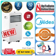 [PROMO] - AC PORTABLE MIDEA 1/2 PK MPHA-05CRN7 05CRN7 MPHA05 SUPER