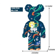 Lego bearbrick bear Violent Bear 51cm Special Edition