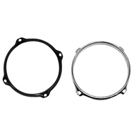 Drum Rim Alloy 6inch 4 Hole Drum Rim Snare Hoop Drum Hoop for 6Inch Snare Drum Percussion Instrument