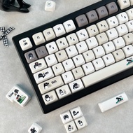 【TH/ZHUYIN/KR】MAIMOOO Pingu Keycap MOA/Cherry Profile 120 Keys PBT Dye Sublimation Aula F75 Ajazz AK