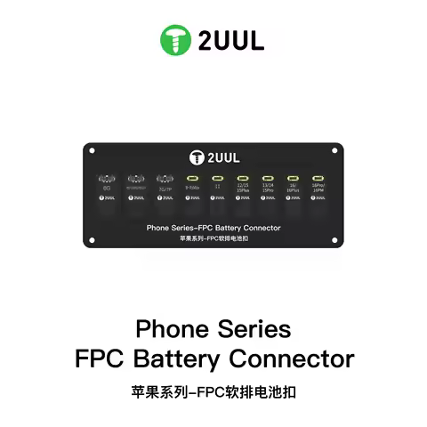 2UUL BT03 FPC Battery Connector For IP 6-16 Pro Max DC Power Supply Test Cable Boot Line Replacment 
