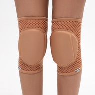 Queen Wear – Nude Caramel Grip – Pole Dance Knee Pads – Perfect Woman Protection for Ballet Modern D