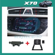 Proton X70 2018-2026 Car Mount Phone Holder with Bracket Berjaya Auto Car Accessories
