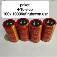 elco Rubycon 100v 10000uf paket 4elco-10 rubycon usr japan