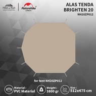 TENDA Naturehike Glamping Tent Pads NH20ZP012 Brighten Tent 20 Footprint