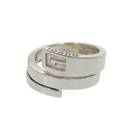 Gucci 螺旋蛇形戒指，925純銀，13號，0879 [二手] 成色極佳
