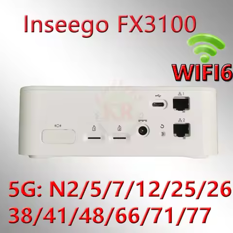 unlocked Inseego Wavemaker FX3100 Dual Sim card slot 5G Router 4g Cellular mifi wifi6 x62