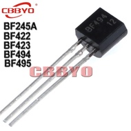 50pcs Ic BF245A BF422 BF423 BF494 BF495 BF245 TO92 TO-92
