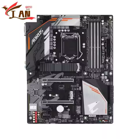 For H370 AORUS GAMING 3 WIFI Motherboard 64GB HDMI M.2 LGA 1151 DDR4 ATX H370 Mainboard 100% Tested 