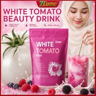 7Lume Anti Aging White Tomato Drink Powder, KKM+HALAL 800mg Whitening Supplement for Skin Brightenin