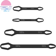 4Pcs Multifunctional Wrench Set Double-head Torx Wrench 5/16inch-7/8inch and 1/8inch-11/16inch Self-