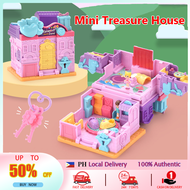 Mini Dollhouse Toy Set For Girls Pretend Play Toys For Kids Girls Early Learning Toys Birthday Gifts For Girls