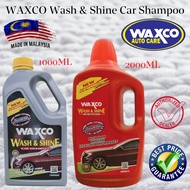 Waxco Wash & Shine Car Shampoo / Exterior Care - 1000ml / 2000ml