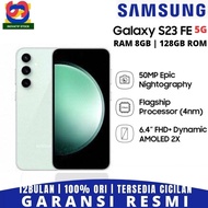 hp baru samsung galaxy s23 fe 5g 8/256gb garansi resmi 100% original - 8/128gb mint s23 fe 5g