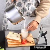 [全馆商品低至6.5折优惠] 不黏鍋 304不銹鋼小奶鍋不黏鍋煮熱牛奶鍋小鍋迷你小蒸鍋嬰兒-免運