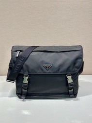 Prada Re-Nylon and Saffiano leather shoulder bag