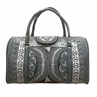 Tas Koper sedang bordiran motif khas Aceh / Travel bag khas Aceh