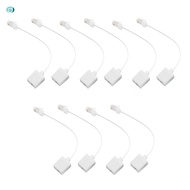 [dempsey_ted.]10 Socket 8P4C / RJ45 Male RJ11 6P4C to Female M / F Adapter Telephone Ethernet