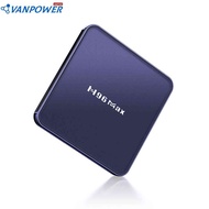 H96 Max V12 4K กล่อง Android TV ที่รองรับบลูทูธ4.0ชุดกล่องเครือข่าย3D วิดีโอรูปแบบค้นหาอินเทอร์เน็ตฟ