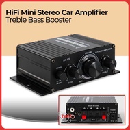 Lepy Hi-Fi Mini Stereo Car Amplifier Treble Bass Booster - AK-170