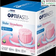 NESTLE OPTIFAST VLCD MILK SHAKE Strawberry (12X53G)