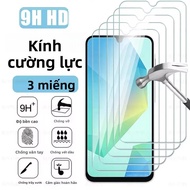 3 Miếng Dán Bảo Vệ Màn Hình Kính Cường Lực HD 9H Cho Samsung Galaxy A16 5G - Phim Mặt Trước Trong Su