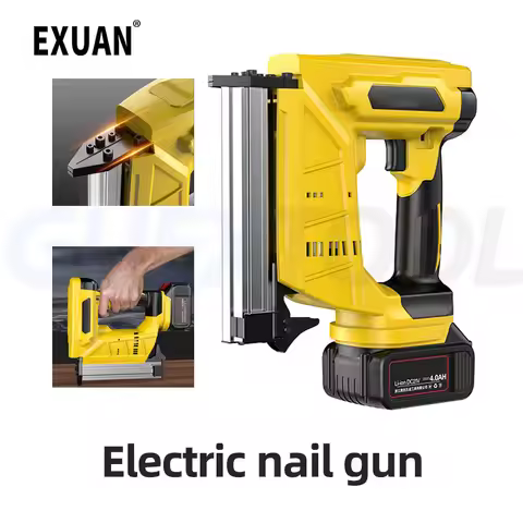 Electric Nail Gun Nailer Stapler Framing Nailer Tacker Furniture Staple Gun Code Nail Gun Woodworkin