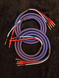 EVJV 4ⅹ2.5mm²( Bi-Wire雙線）Speaker Cable 99.99%/高純度 HIFI發燒級/無氧銅導體,採用高純度無氧銅內芯,,耐腐蝕.耐低溫.抗老化.低阻抗.導電強.損耗低.