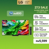 65 inch LG QNED evo AI TV QNED86 MiniLED 144Hz Gaming Mode* Dolby Vision & HDR10 4K UHD (2025)