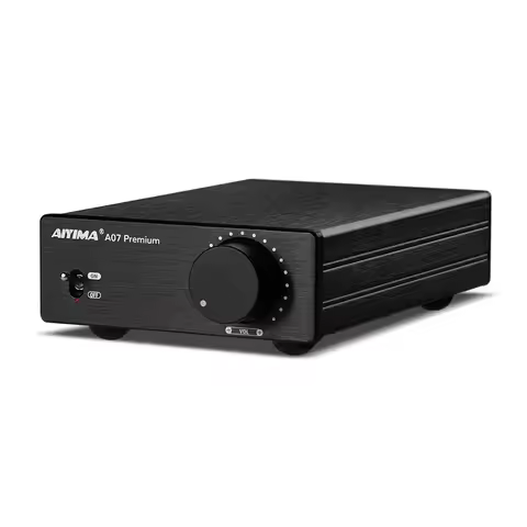 300W x 2 Channel HiFi Class D Stereo Amplifier with Pre-Out for Home Audio System and 32V 5A Power A