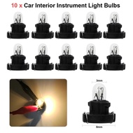 【Support-Cod】 10pcs T3 Led 12v Car Instrument Dashboard Indicator 1.2w Bulbs Dashboard Lamps Automatic Door Button For Honda