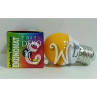 Lamp Ekonomat E27 1 Watt LED Bulb (1W 1 W/) Yellow