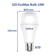 Bóng Đèn OPPLE LED Bulb Ecomax E27 - Tiết Kiệm Điện Tuổi Thọ Cao Lên Đến 20.000 Giờ
