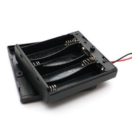 DIY 4 Slot AA Battery Holder Box Case AA Battery Holder Box Case With Switch