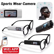 2.7K HD Mini Camera 110 ° Wide-Angle Lens WiFi APP Connection Camera video Recording Glasses Camera 