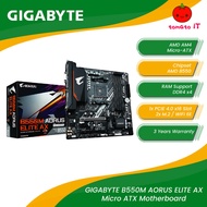 GIGABYTE B550M AORUS ELITE AX AM4 Micro-ATX DDR4 Motherboard