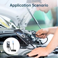 Sugar Type C US Inspection Tool 7mm Endoscope Camera IP67 Flexible Adjustable LED Light For Smartpho