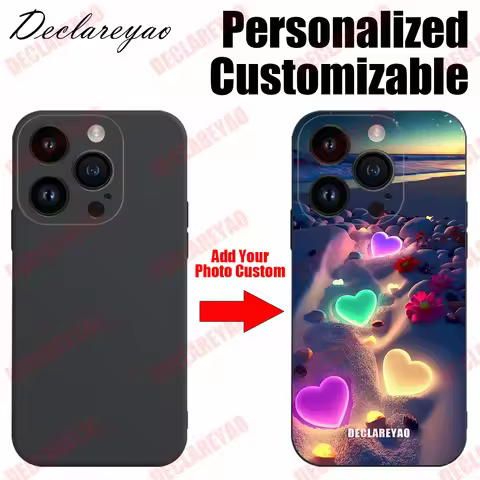 Personalized Customizable DIY Photos Coque For OnePlus One Plus 5 6 T 7 7T Pro 8 8T 9 9R Nord 2 3 Ac