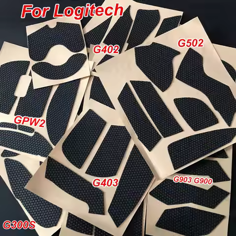 Anti Slip Suck Sweat Mouse Grip Tape Skate Sticker Mouse Foot Stickers For Logitech GPW1 GPW2 G302 G