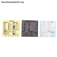hanzhenhai123   Windows PC Reference Keyboard Shortcut Sticker Adhesive for PC Laptop Desktop   MY