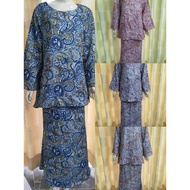 🔥Ready Stock🔥Design Kurung Moden/Baju Kurung Batik Printed/3XL