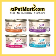 Wellness Core Digestive Health Pate Wet Canned Cat Food 3oz Can (4 Flavors)