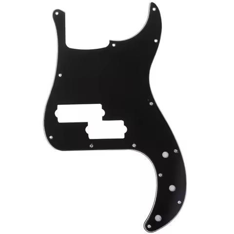 Musiclily Pro 5-String 13-Hole Contemporary P Bass Pickguard for Fender Mexican Precision Bass