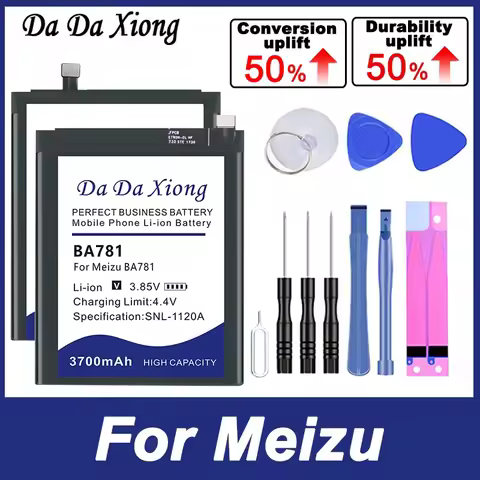 High Quality New BA781 BA928 BT62 BA851 B022 Battery For MeiZu Meilan X E3 MX2 16T M3X M040 M045 M19