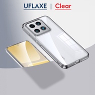 UFLAXE ICEY เคสแข็งกันกระแทกกสำหรับ Xiaomi 14 / 14 Pro / Xiaomi 14 Ultra เคสผิวด้านใสโปร่งแสง ป้องกันสีเหลือง เคสโทรศัพท์ป้องกันเต็มรูปแบบทนทาน
