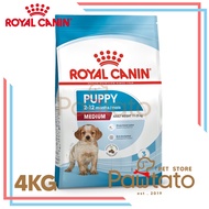 Royal Canin Medium Puppy 4KG Corgi Beagle Dog Food Pawtato Pet Store