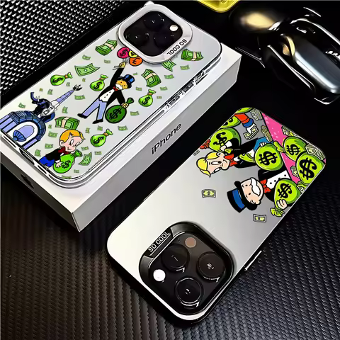 M-Monopolys Game Phone Case For iPhone 18 17 17e 16e 16 15 14 13 12 11 mini Pro Max X XR XSMAX 8 Air