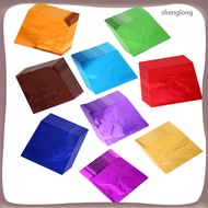 900 Pcs Gift Wrapping Paper Colored Chocolate Foil 8.00X8.00X0.10CM